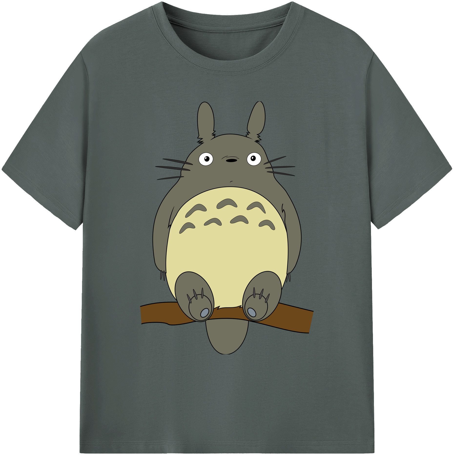 （画像用） となりのトトロ 草壁メイ 草壁サツキ My Neighbor Totoro Satsuki Kusakabe Mei Kusakabe 綿100％ メンズ半袖Tシャツ｜肌触りやわらか＆通気性